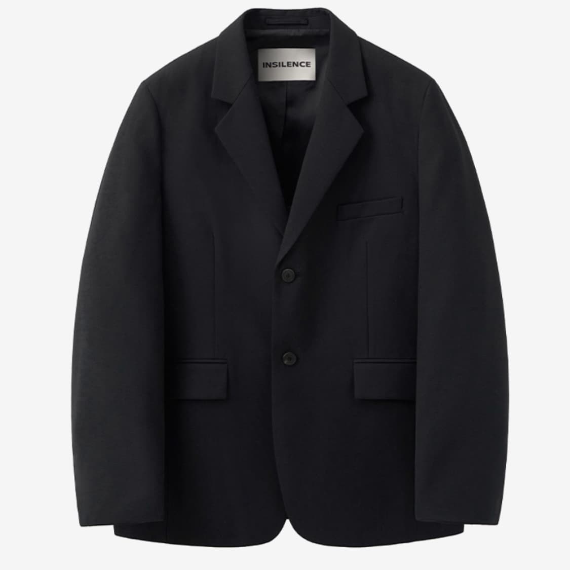 인사일런스 오버사이즈 울 블레이저 M 블랙 상품이미지1