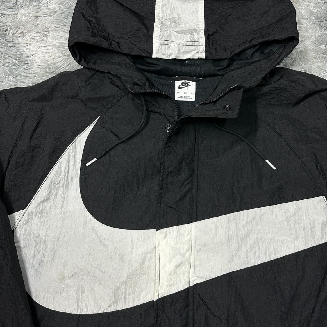 나이키 스우시 우븐 라인드 자켓 XXL 상품이미지2