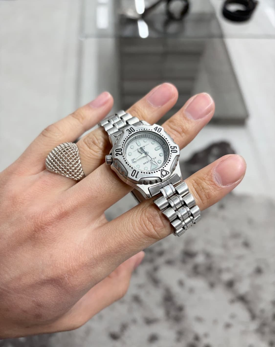 1990s 세이코 알바 아쿠아기어 빈티지 시계 상품이미지2