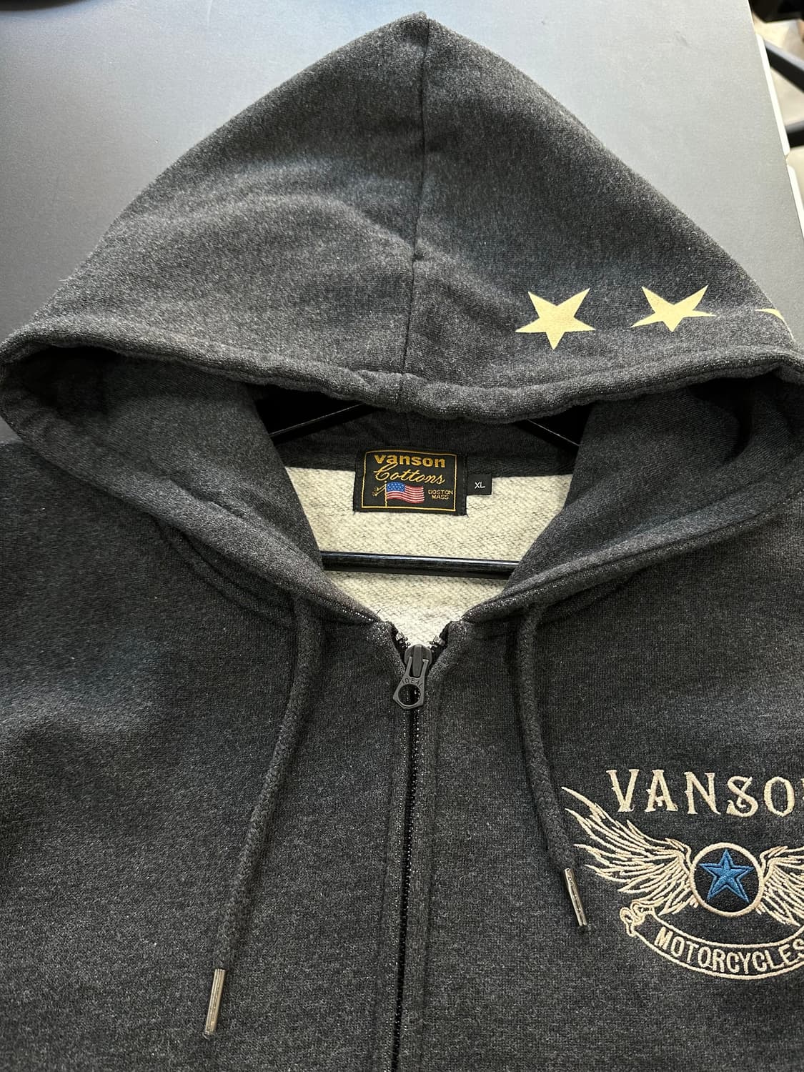 벤슨 벙커힐 블루스타 윙 후드집업 상품이미지7