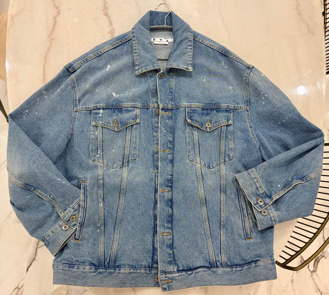 Off white 데님자켓 상품이미지1