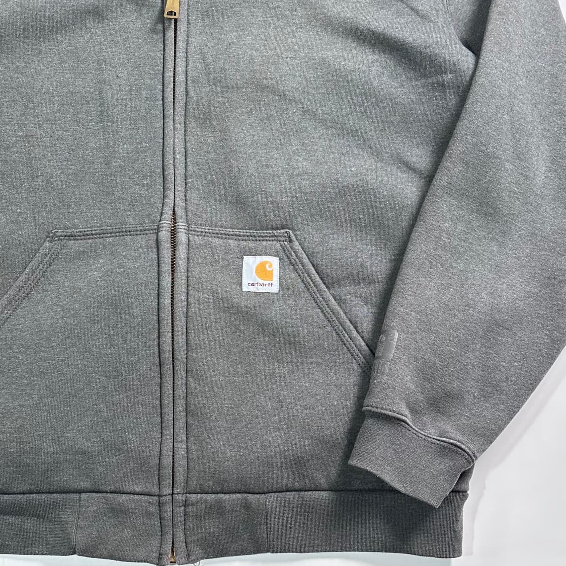 칼하트 써멀 그레이 후드집업 상품이미지4