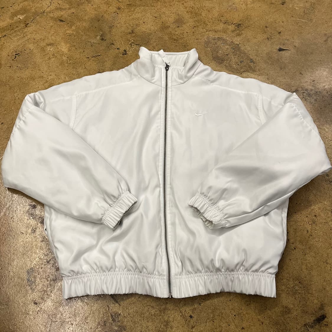 [정품/S] 나이키 NRG 솔로 스우시 사틴 봄버 자켓 b17 상품이미지2