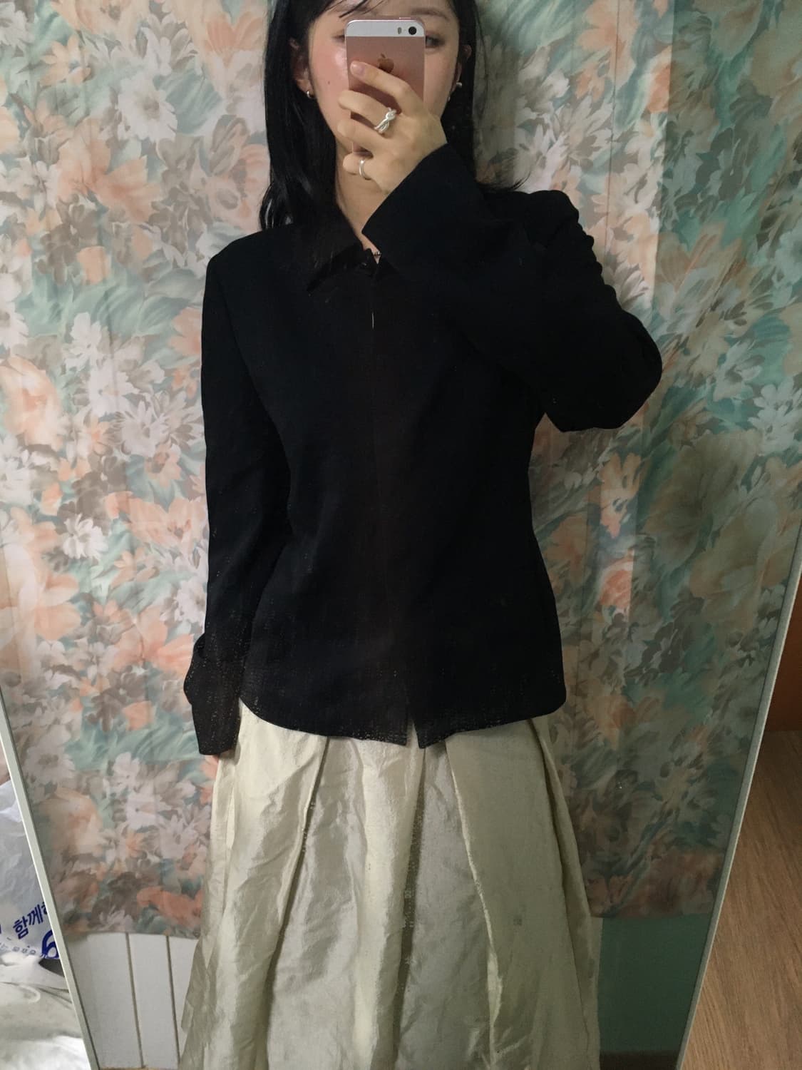 Japanese vintage black jacket 상품이미지1