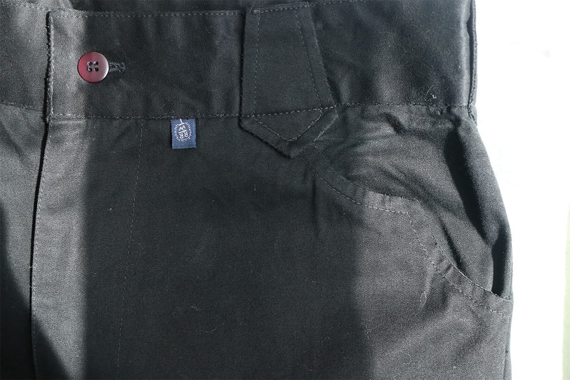 락마운트 랜치웨어 블랙 스트레이트 코튼 팬츠 상품이미지8