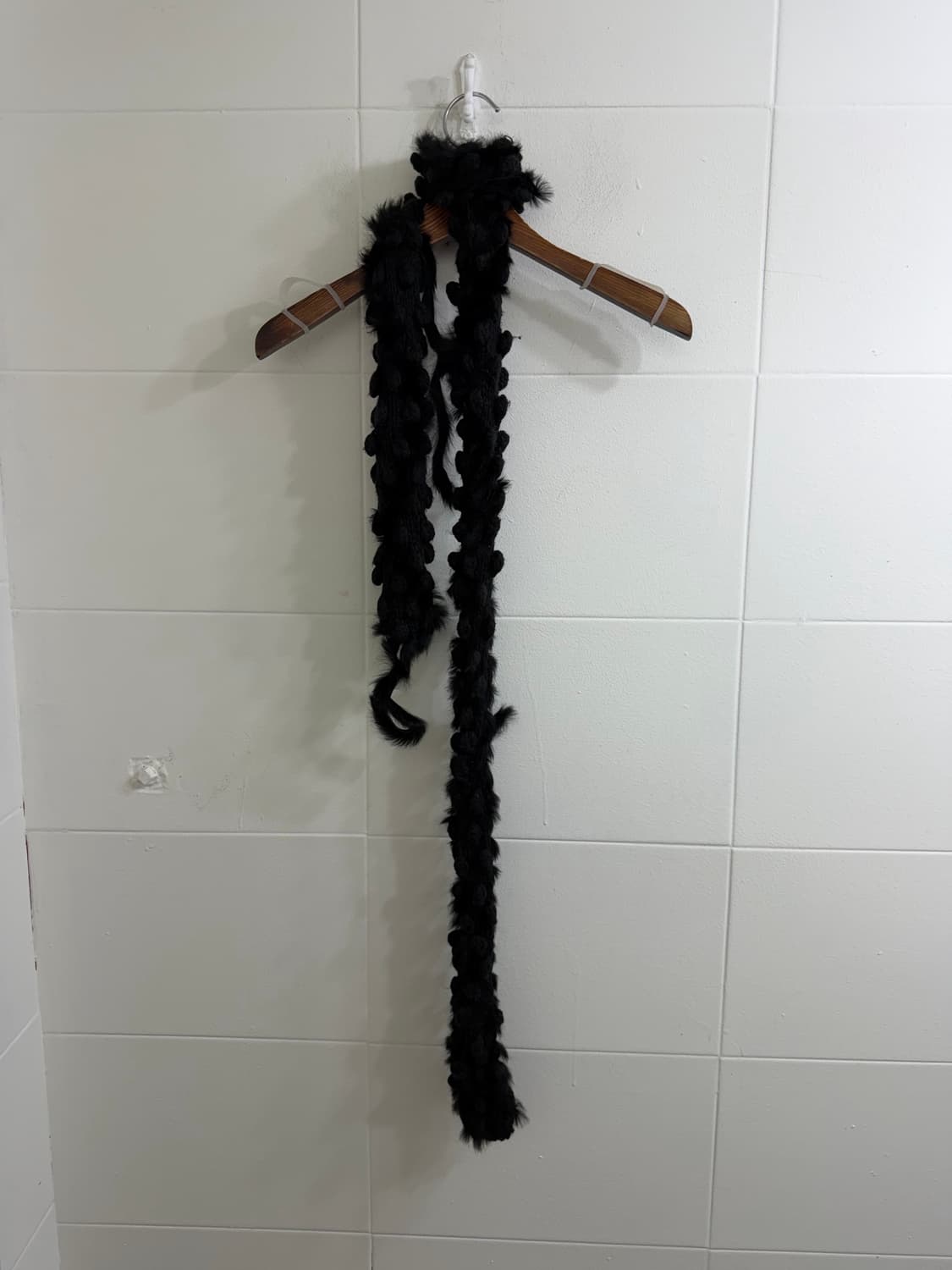 엑시즈팜 무채색 니혼진 하이넥 더블코트 도트 코디세트 상품이미지8