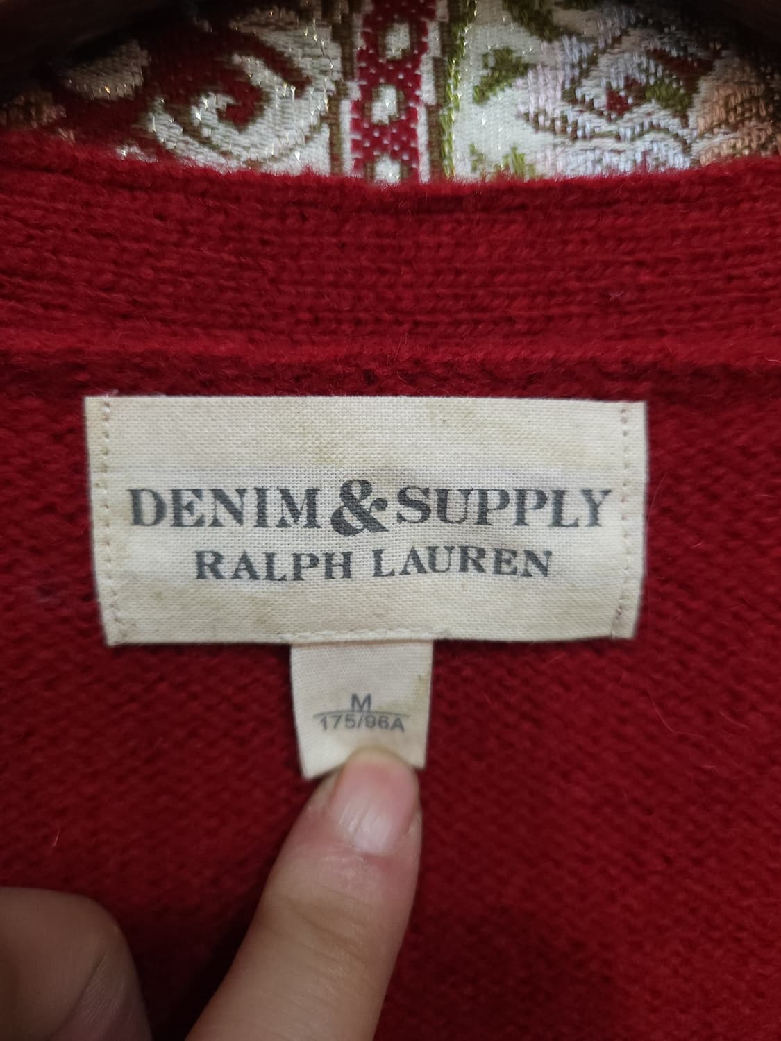 폴로 랄프로렌 데님엔서플라이 패치워크 울 가디건

 상품이미지2