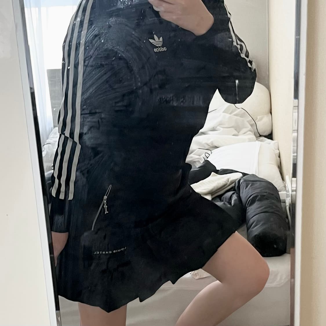 루이까스텔 블랙 골프 스커트 상품이미지8