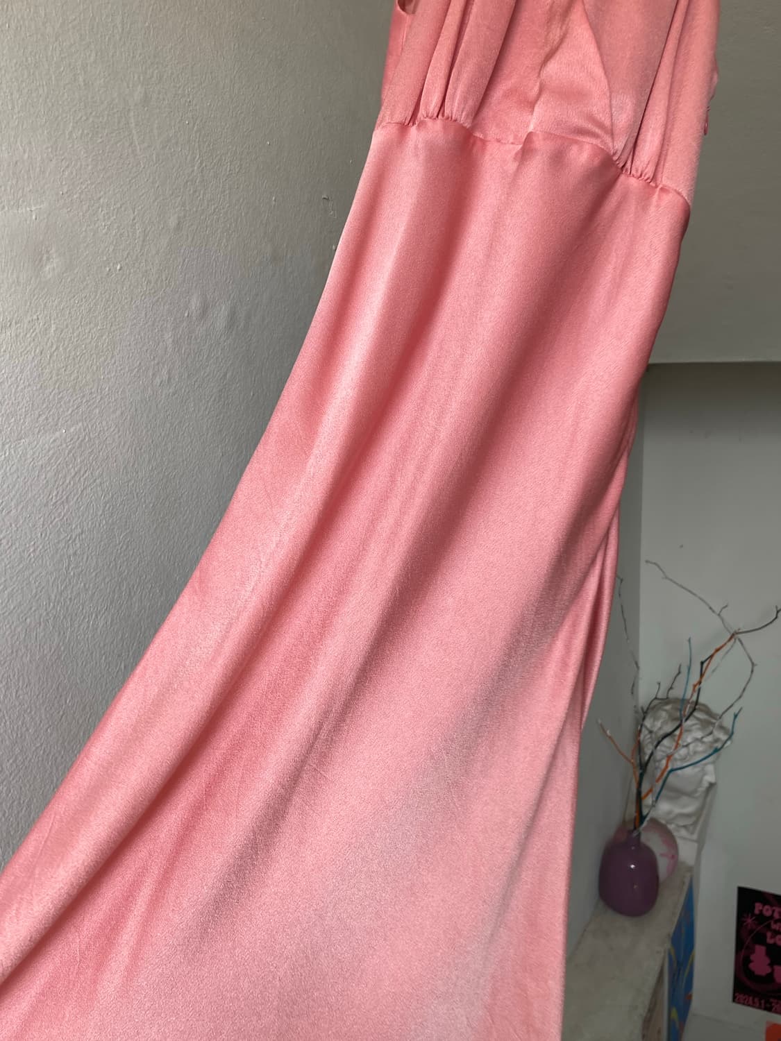 핑크 홀터넥 퀸카 드레스 상품이미지4