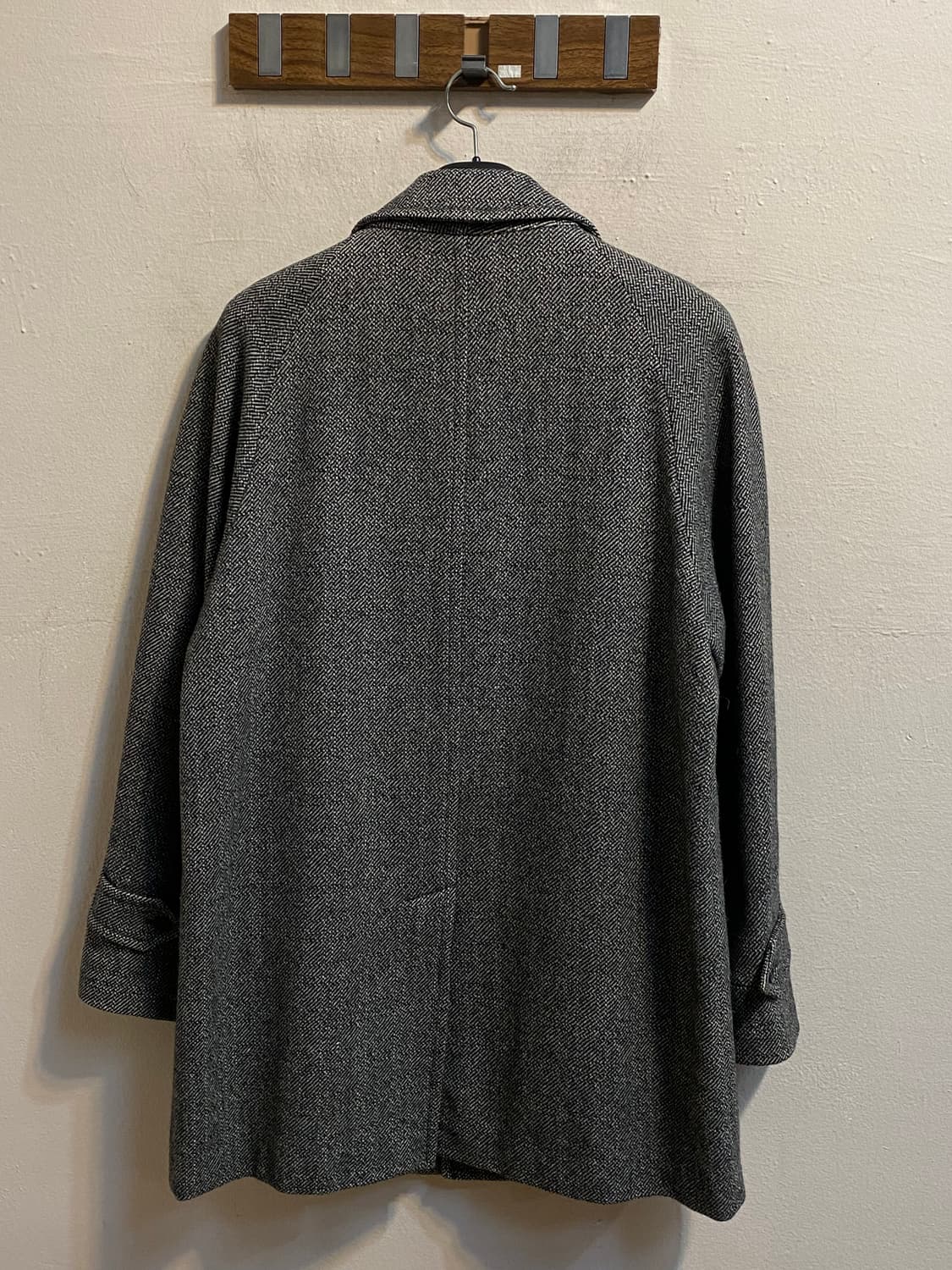 버버리 헤링본 울코트 상품이미지4