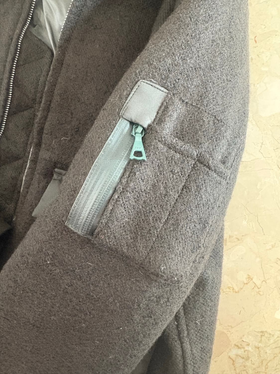 글로벌워크 울 ma-1짚업자켓 상품이미지4