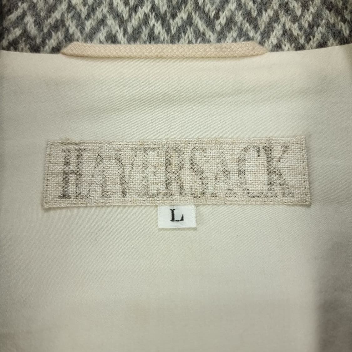 [하버색] 헤링본 트위드 모직 쓰리버튼 블레이저 자켓 P01563 상품이미지6