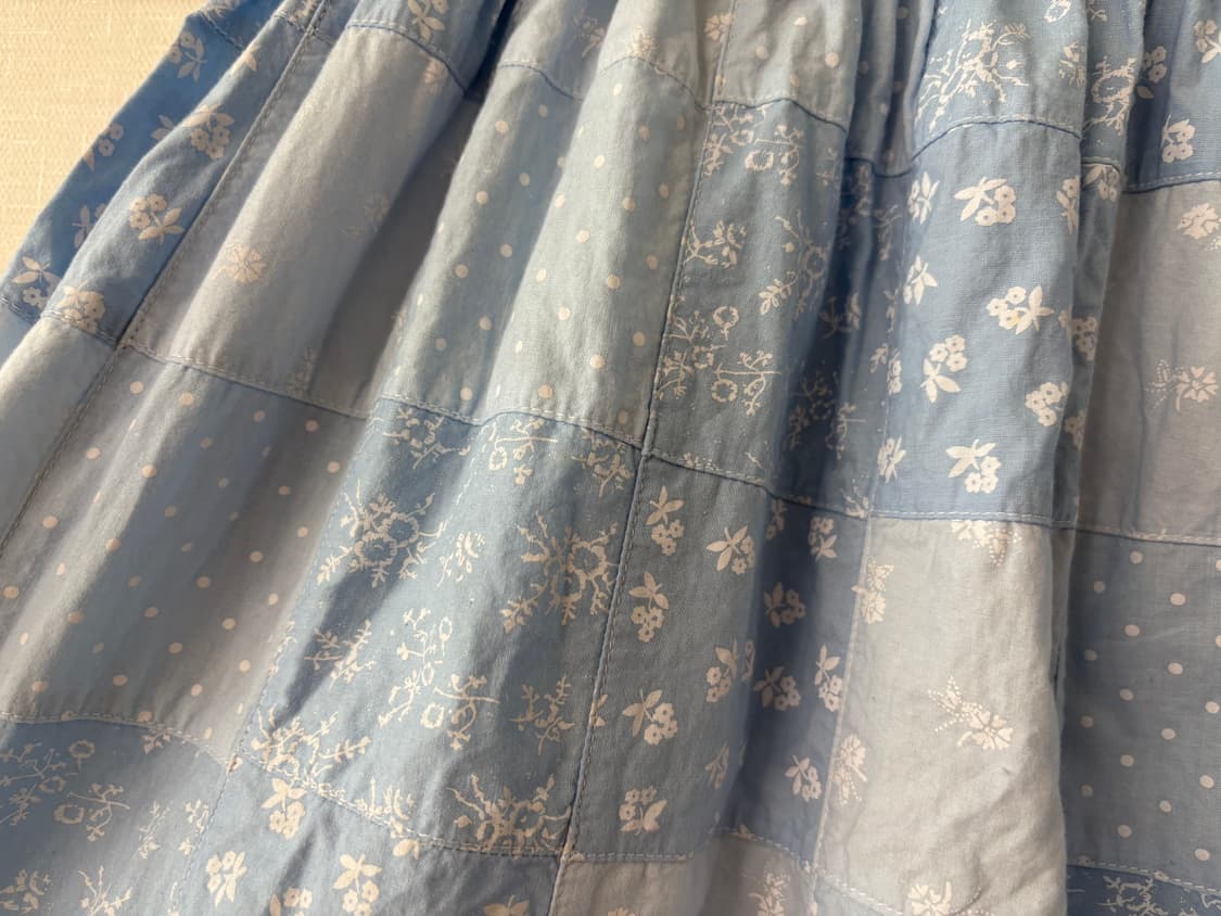 패치워크 스커트(데님 아우터) 상품이미지3