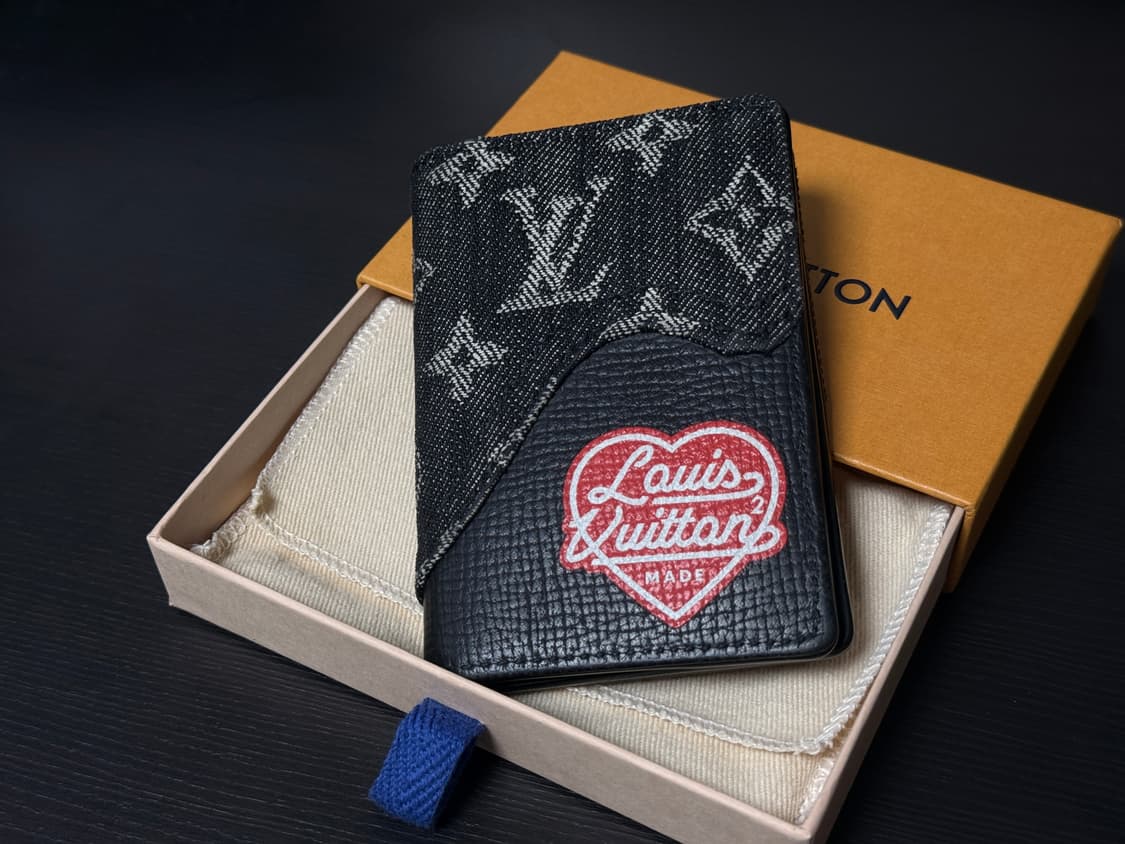 [OS] 루이비통 x 니고 포켓 오거나이저 데님 블랙 상품이미지1