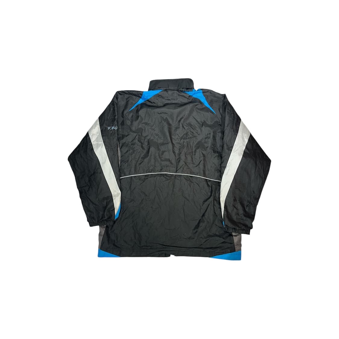 미즈노 블랙 올드스쿨 사이드 라인 오버핏 바람막이 자켓 상품이미지6