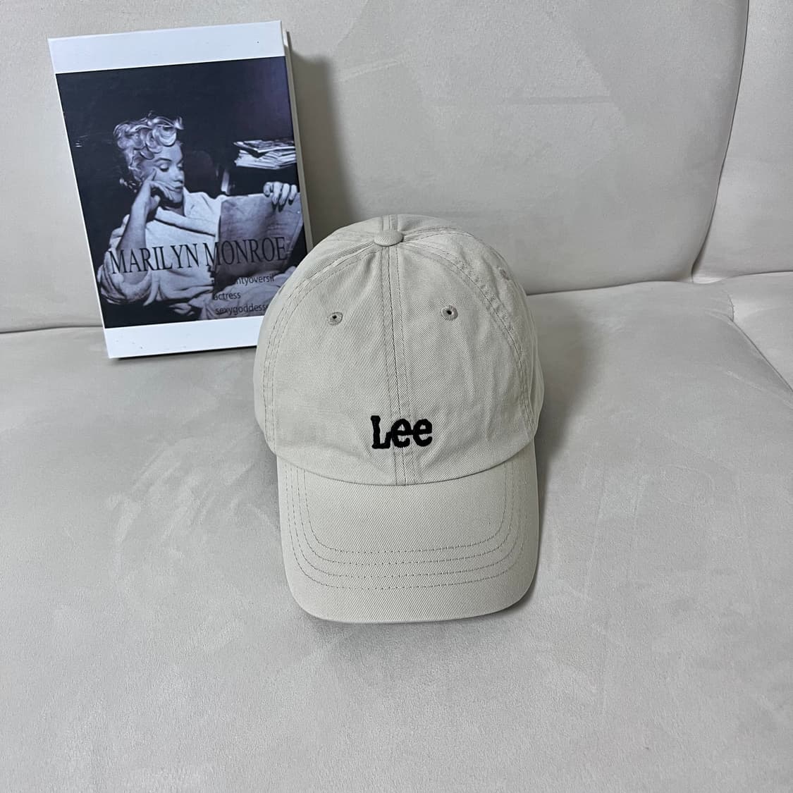 [정품] Lee 베이지 모자 상품이미지2