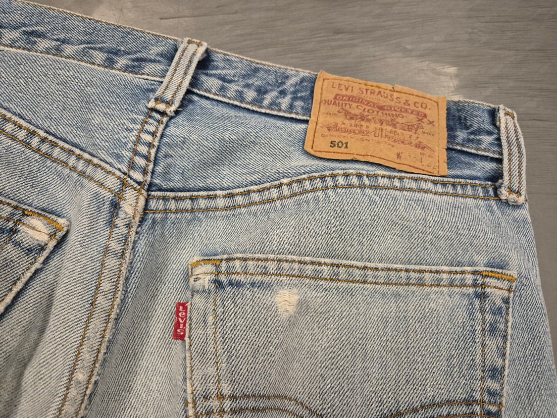 90s 리바이스 501 데님 팬츠 상품이미지6