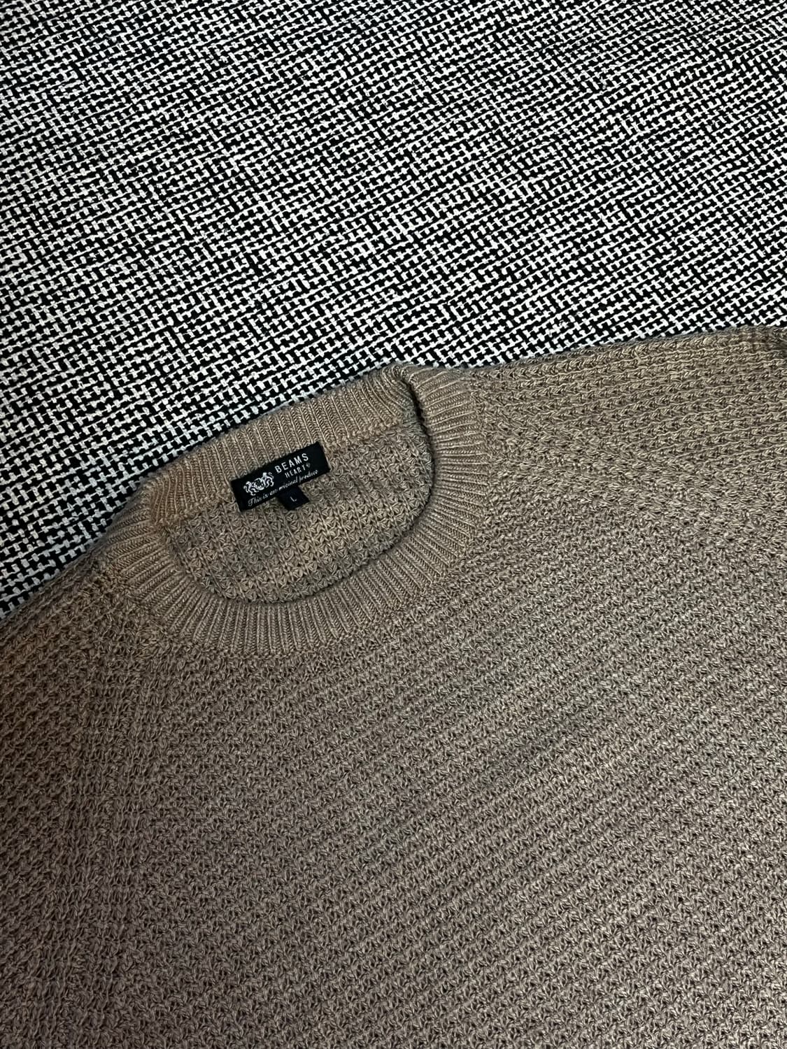 빔즈 와플 니트 상품이미지1