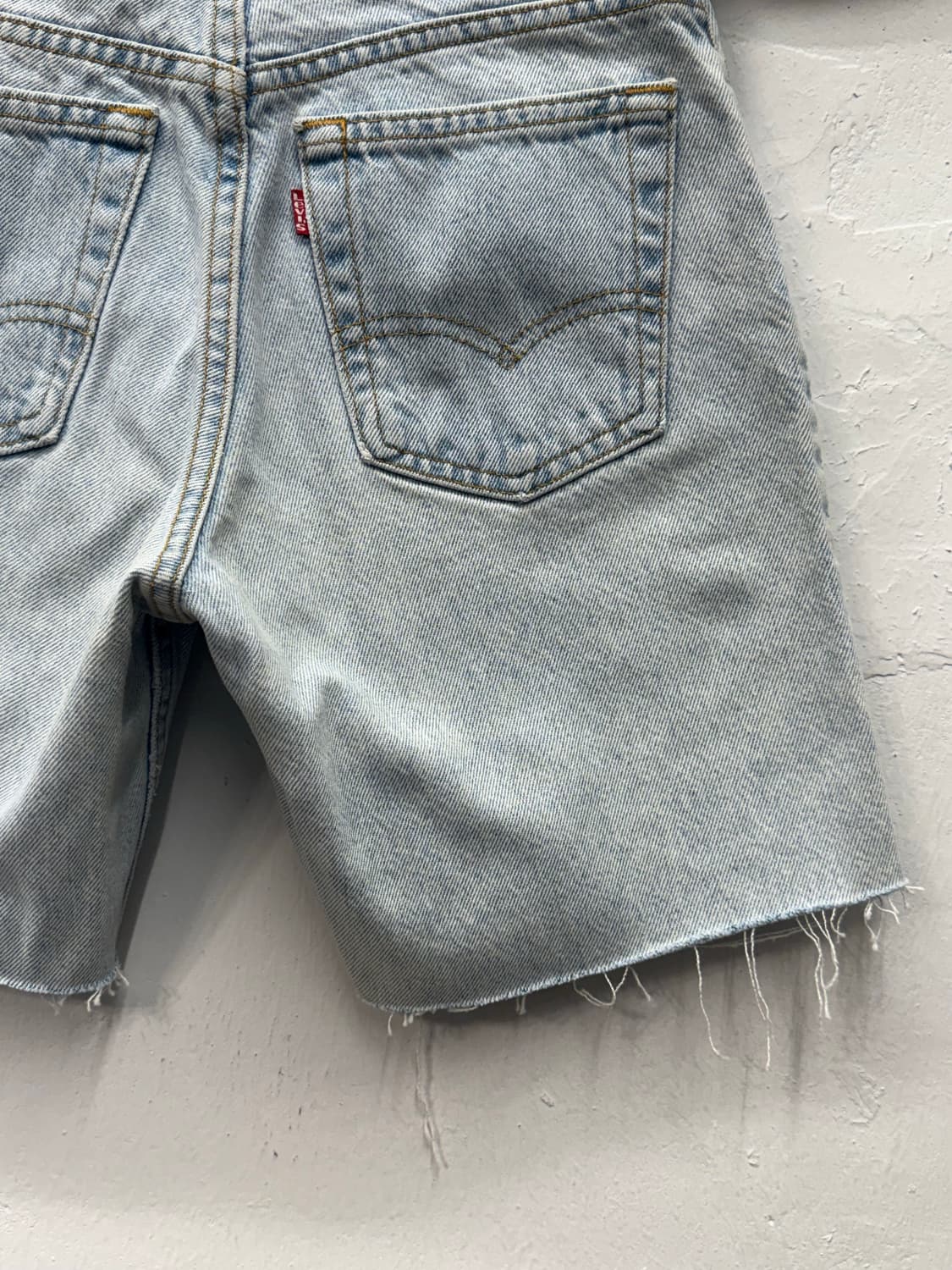 90s USA Levi’s 550 Denim Shorts 상품이미지3