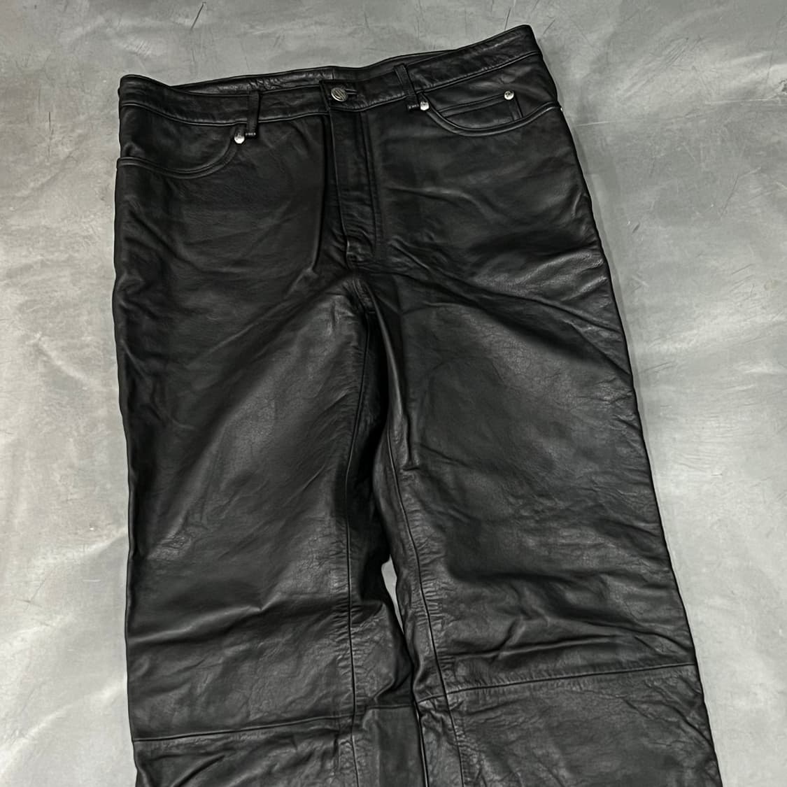  할리데이비슨 레더 바이커 팬츠 y15282 상품이미지3