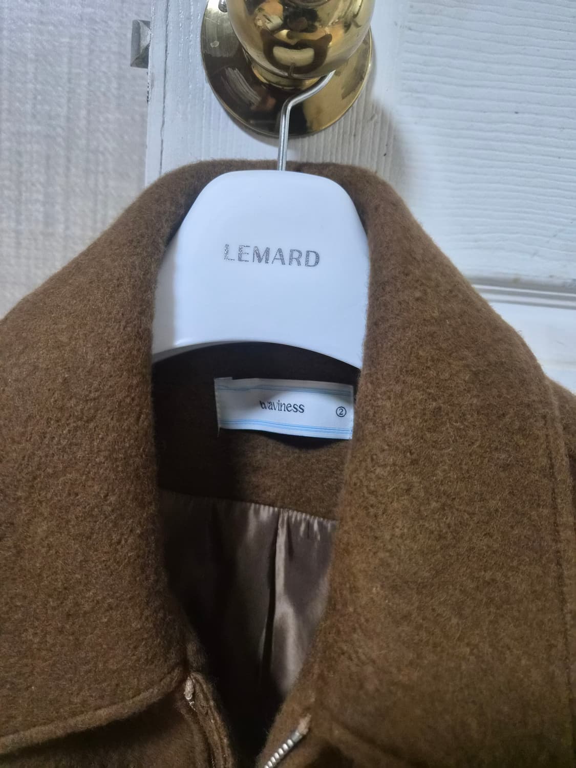 웨이비니스 크룩드 텍스처 크롭자켓 2사이즈 상품이미지2