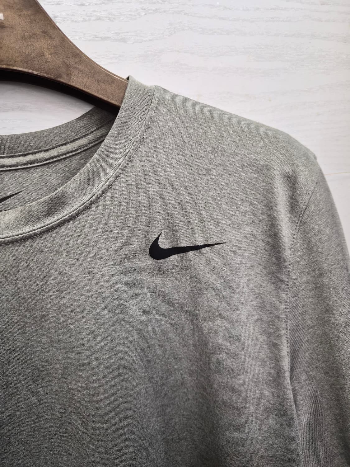 100,L )) NIKE 나이키 드라이핏 반팔티셔츠! 그레이 & 블랙~ 상품이미지3