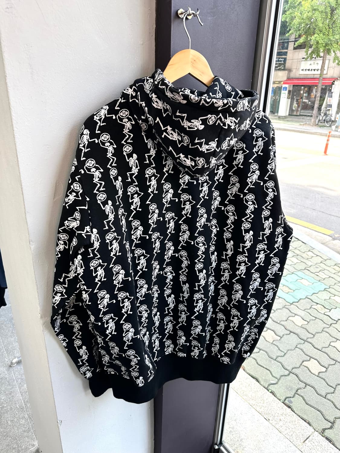 2XL/ 에비수 90s 빅로고 커스텀메이드 후드집업 상품이미지9