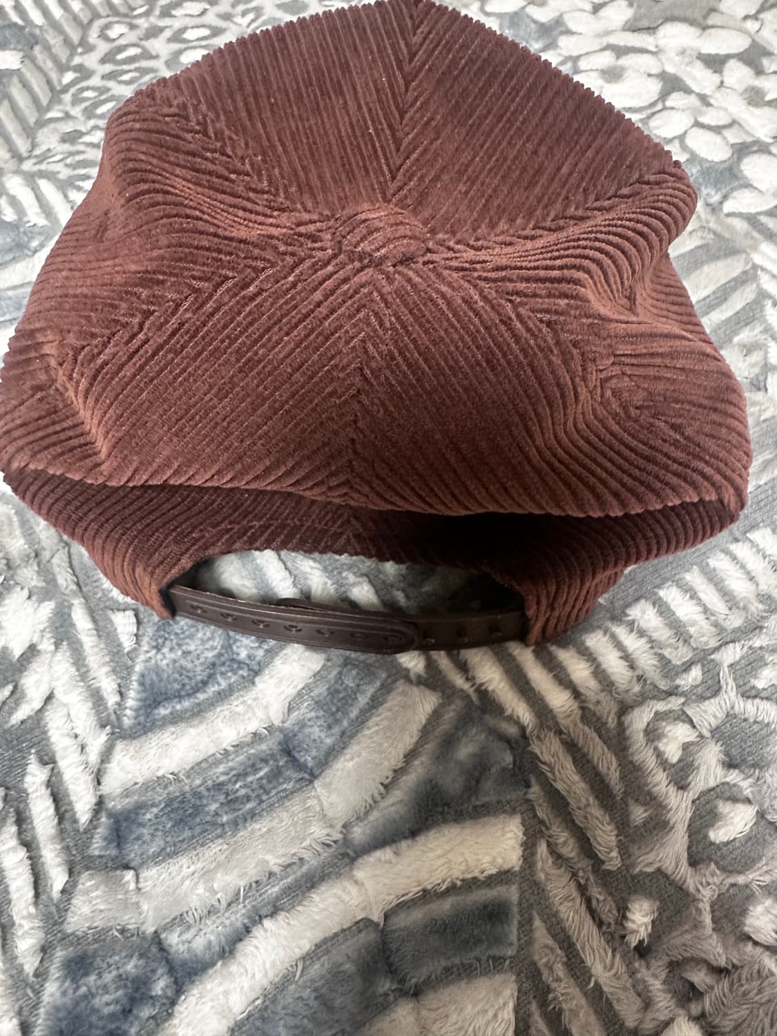 테켓 코듀로이 모자 팝니다 상품이미지2