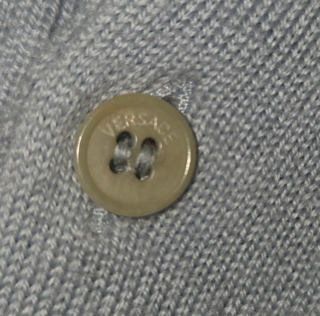 90s 지아니 베르사체 코튀르 니트 폴로 상품이미지4