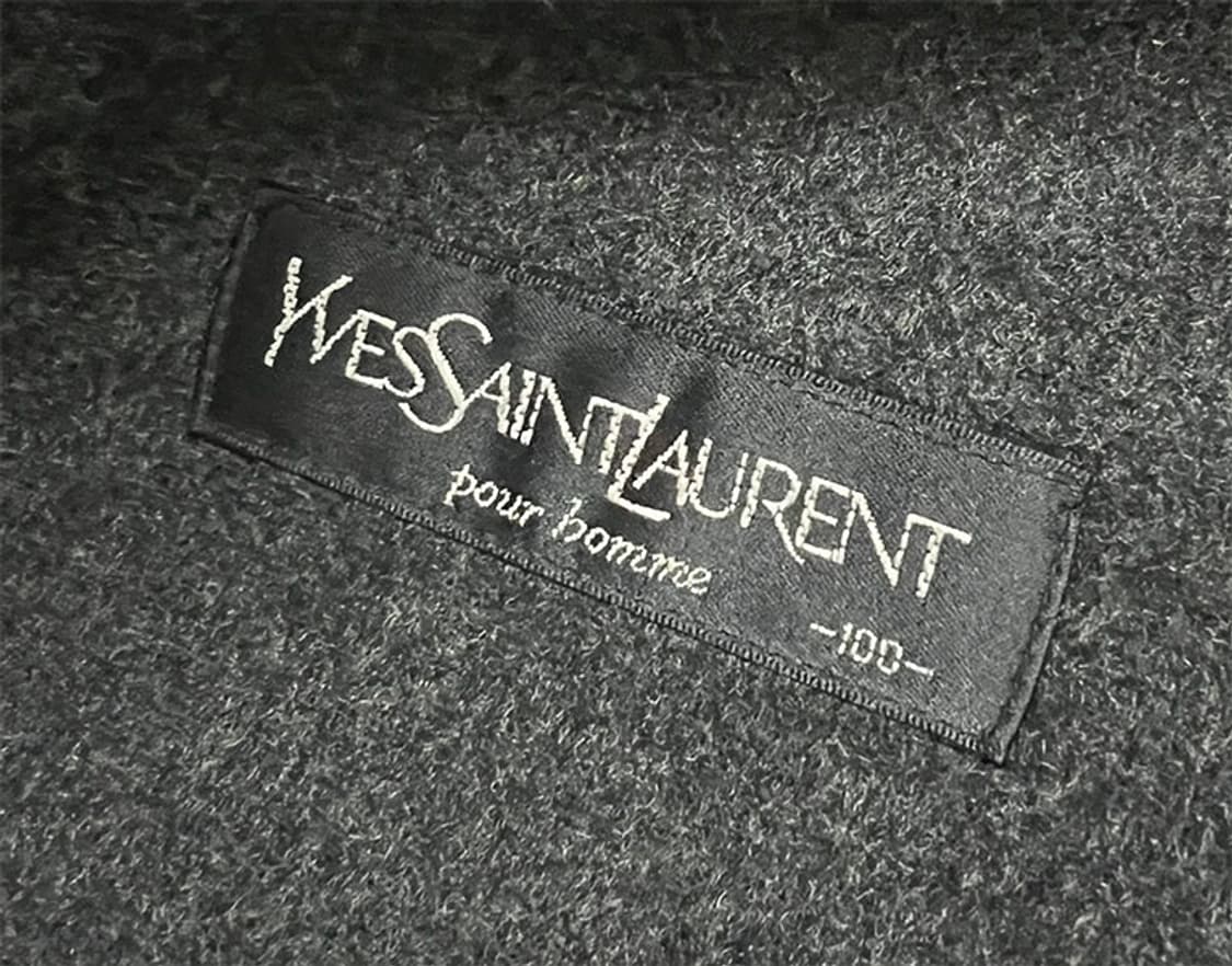 입생로랑 남자 모직 하프자켓 코트 캐시미어함유 L 100  상품이미지5