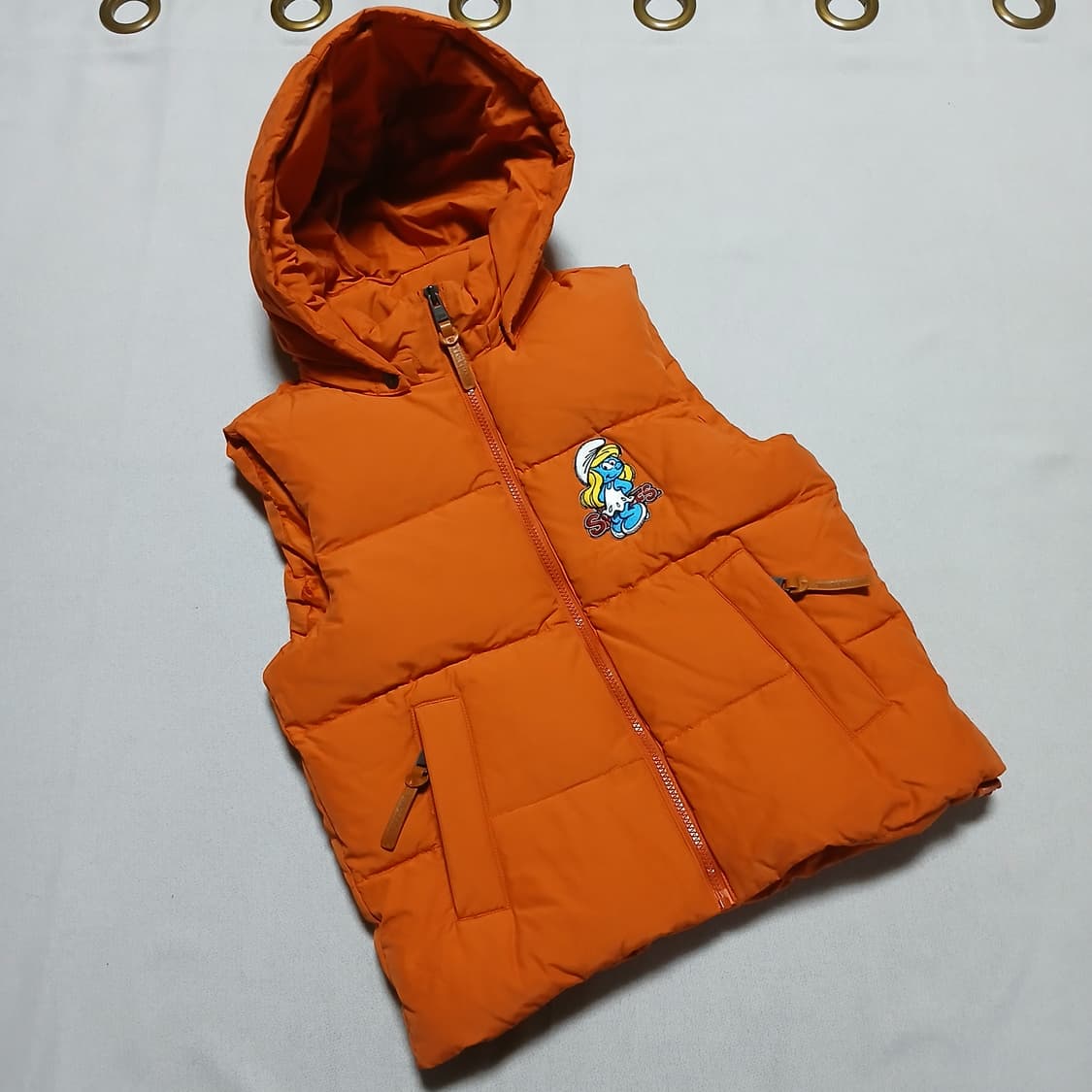 홀하우스 스머프 조끼 패딩조끼 자켓 베스트 빈티지 상품이미지3