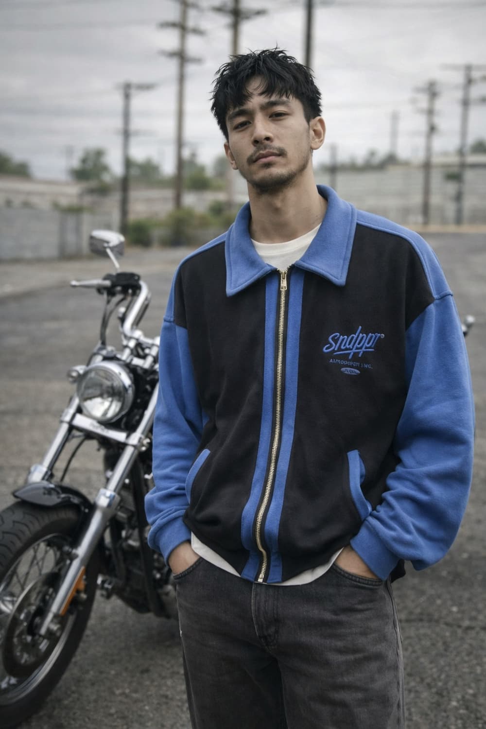 샌드파이퍼 싸이키델릭 집업 3사이즈 상품이미지3