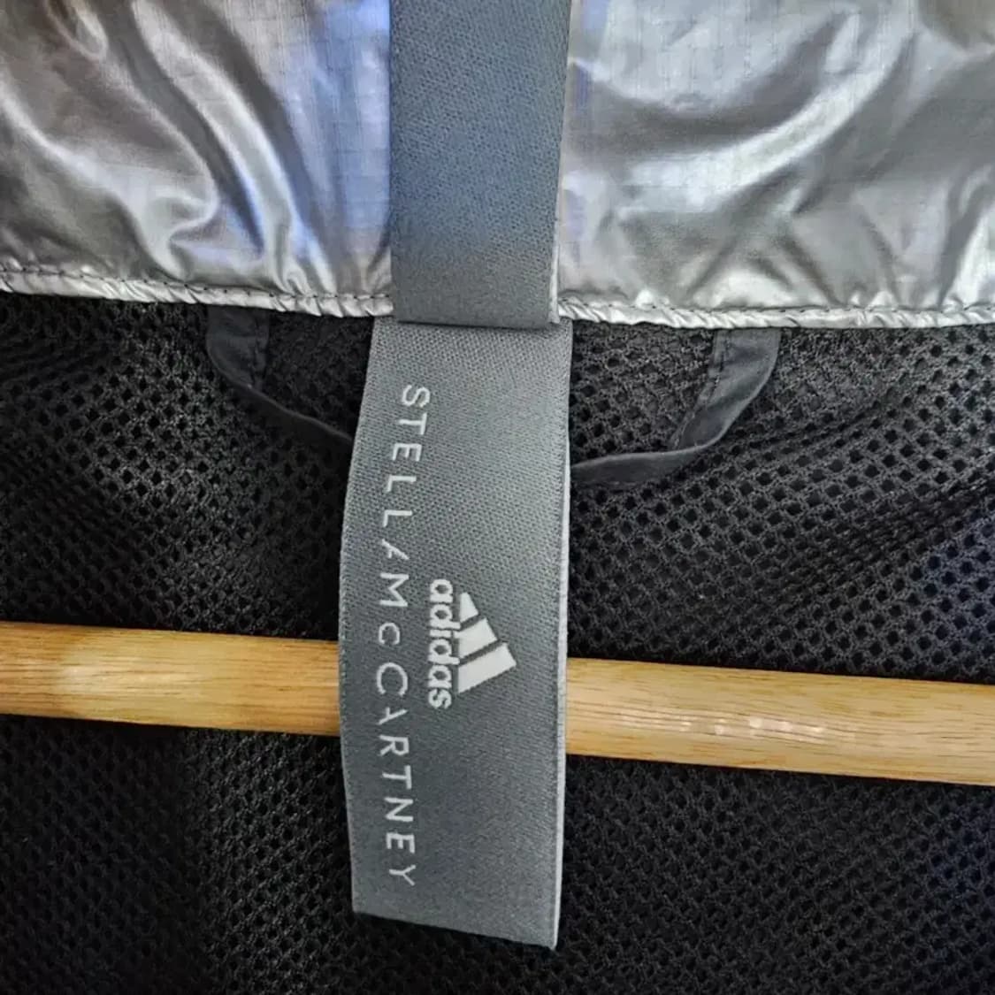 아디다스 스텔라맥카트니 실버 메탈릭 아노락 55반 상품이미지9