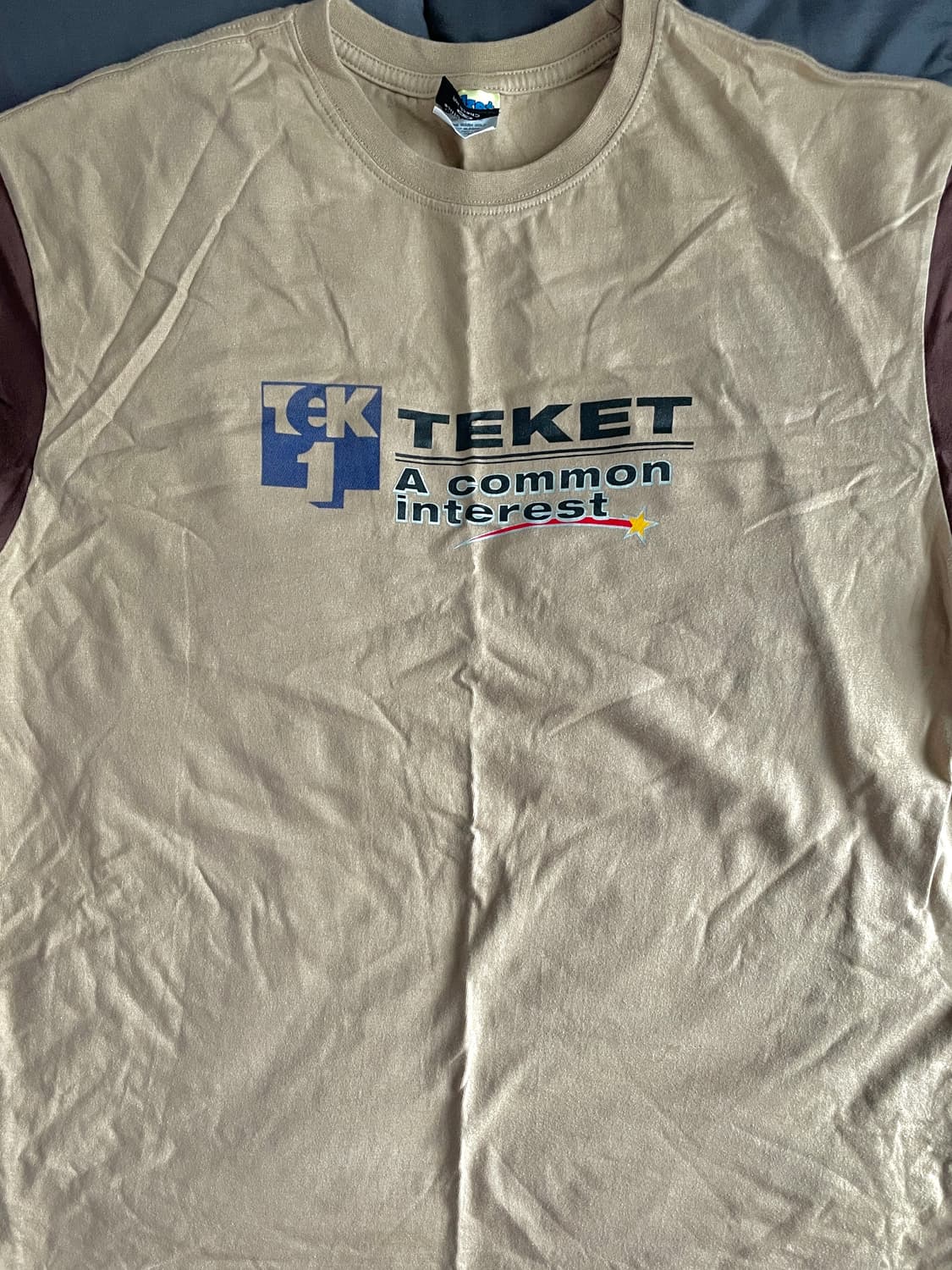TEKET 테켓 티셔츠 L사이즈 (실착 1회) 상품이미지1