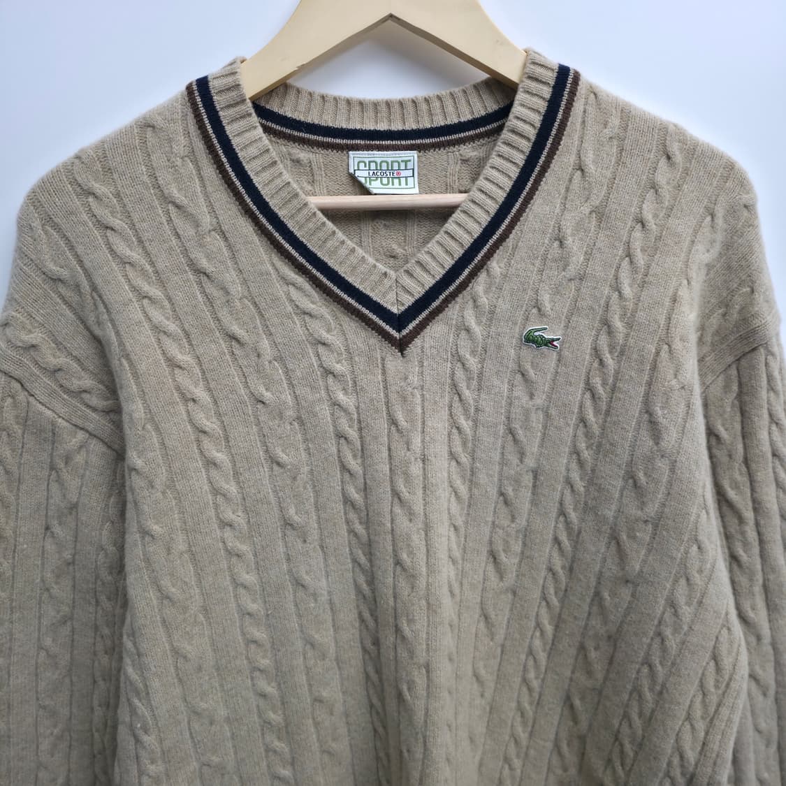 [M] 라코스테 브이넥 니트 상품이미지2