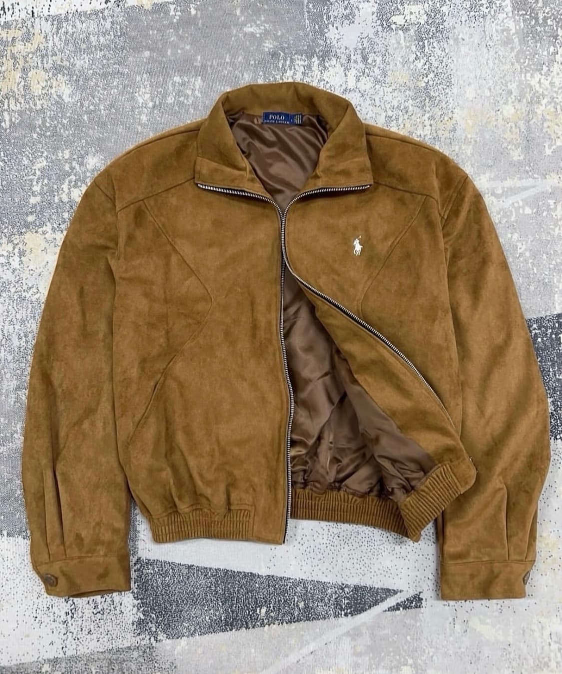 폴로 스웨이드 자켓 판매합니다 상품이미지3