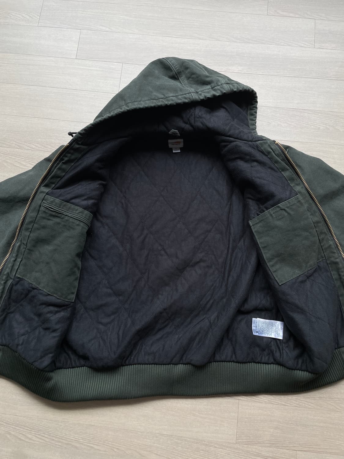 칼하트 j130 mos 모스 민트급 액티브 샌드스톤 상품이미지7