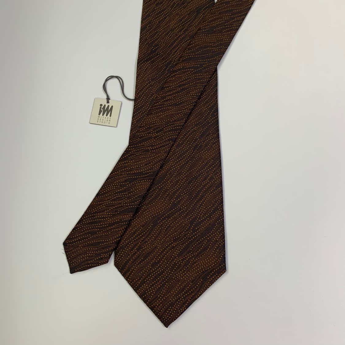 이세이미야케 택 달린 미사용품 명품넥타이 100실크 8.8cm 상품이미지3