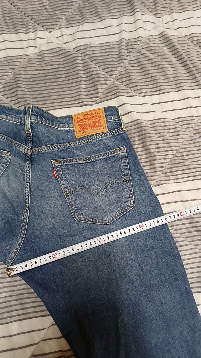 리바이스 559 청바지 빅사이즈 실측38인치 기장105 상품이미지8