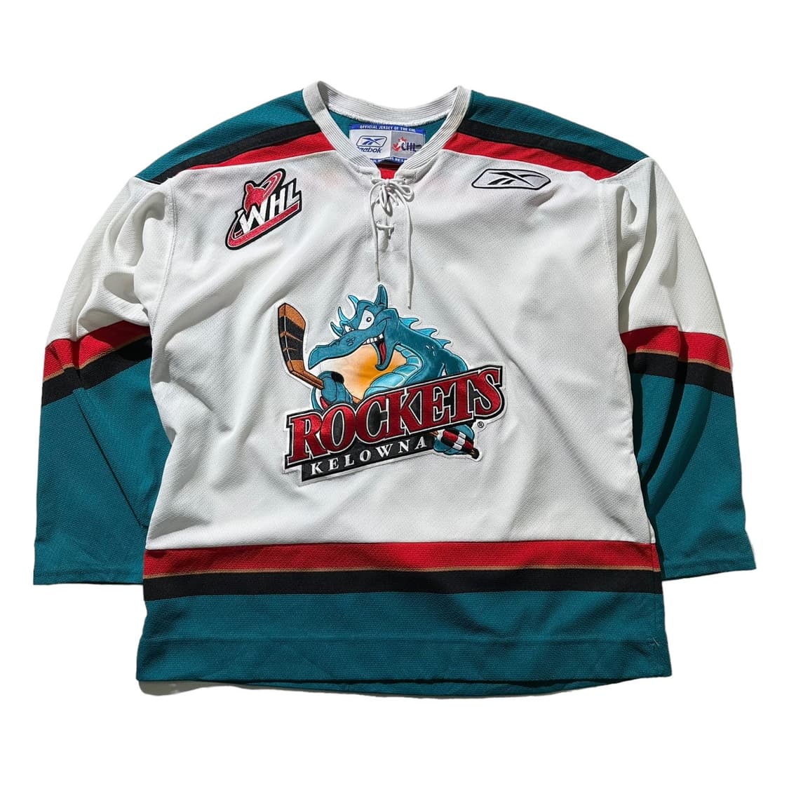 리복 CHL Rockets Kelowna 하키 져지 상품이미지1