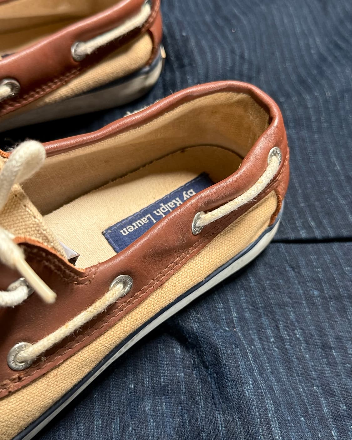 폴로 랄프로렌 랜더 보트슈즈 US5 상품이미지5