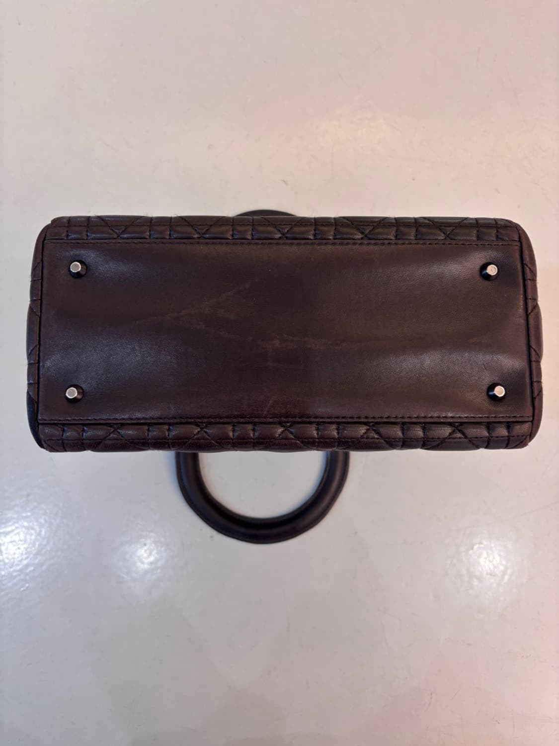 Vintage Christian Dior Leather Bag 상품이미지4