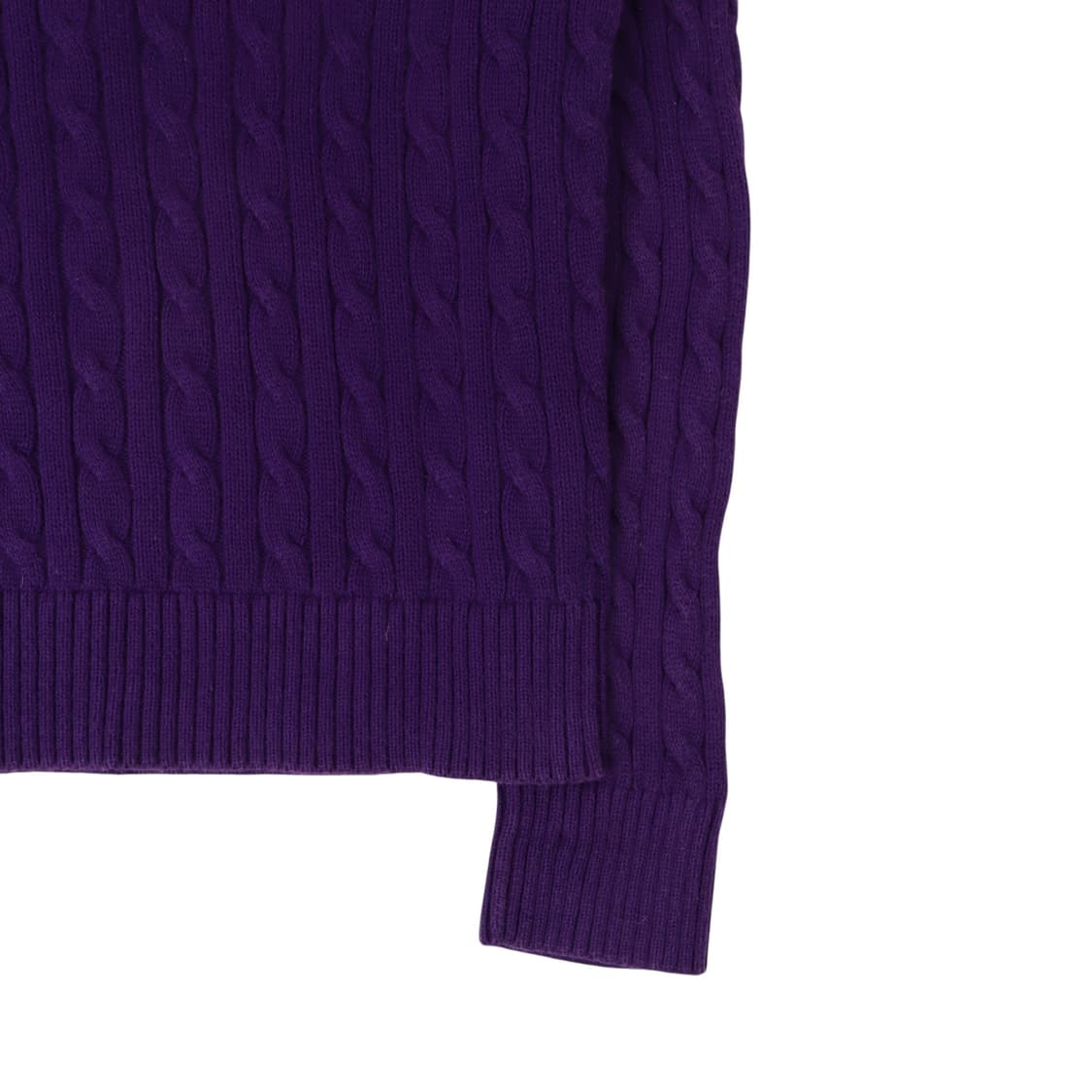 폴로 랄프로렌 퍼플 버튼업 케이블 니트 상품이미지7