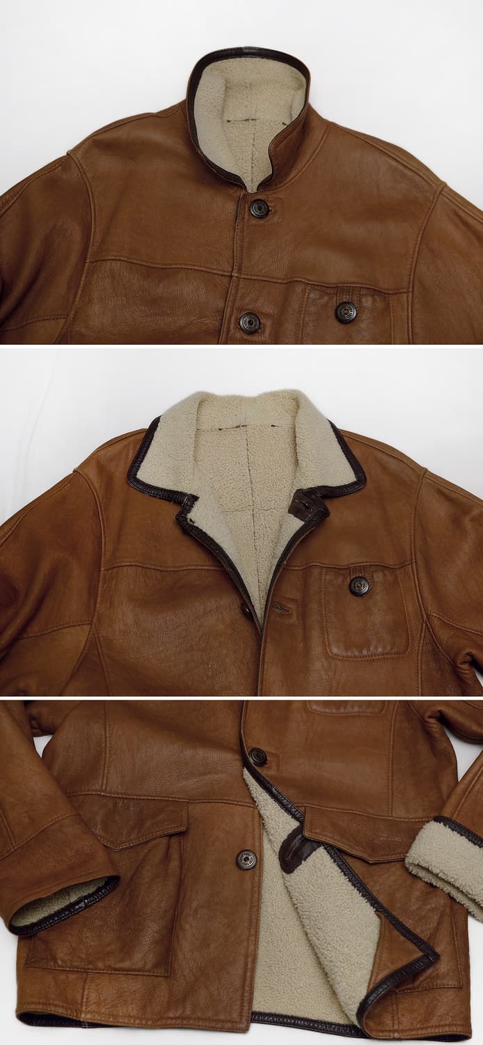 그레이트 초이스 뉴질랜드 오리지널 무톤 시어링 자켓 (100+) 상품이미지4