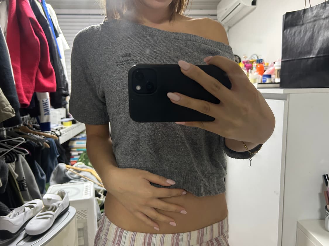 버버리 빈티지 리버시블 니트 상품이미지6