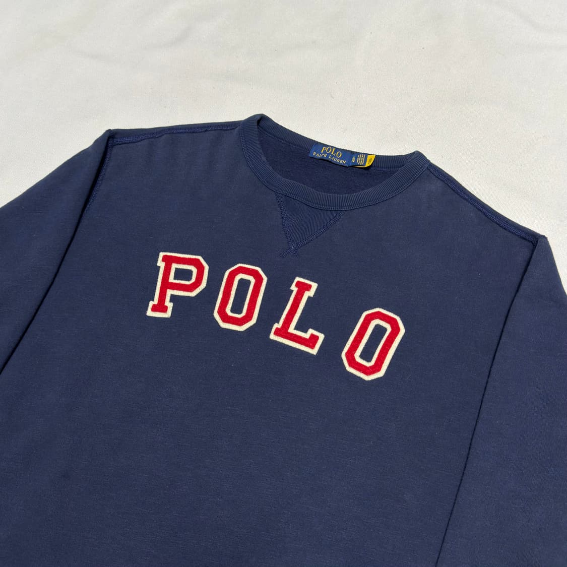 XL 폴로랄프로렌 빅 폴로 레터링 로고 맨투맨 상품이미지1