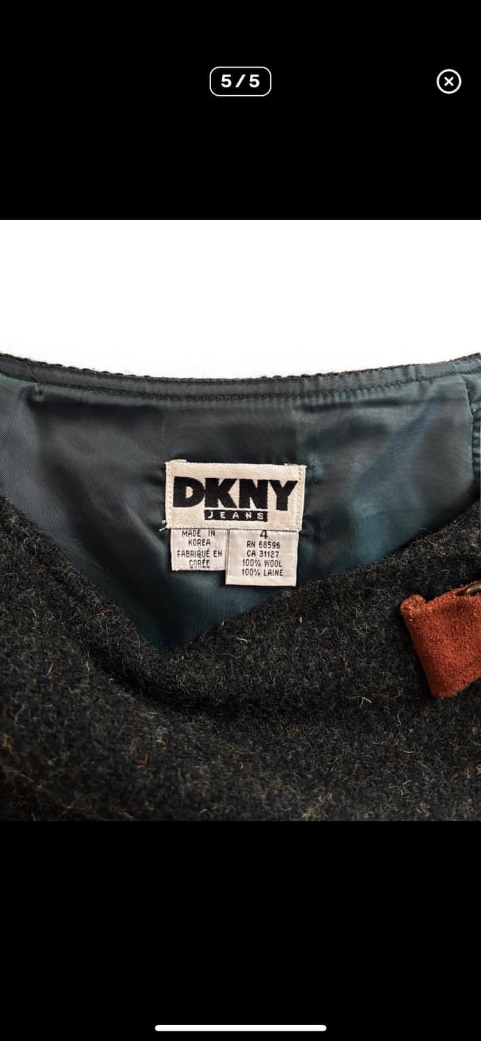 DKNY 울 랩 스커트 상품이미지5