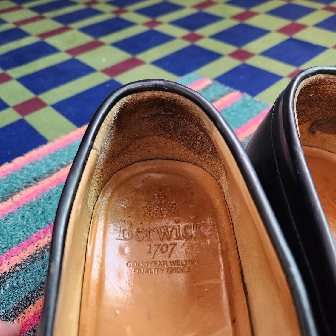 버윅 9628 블랙 카프 페니로퍼 상품이미지7