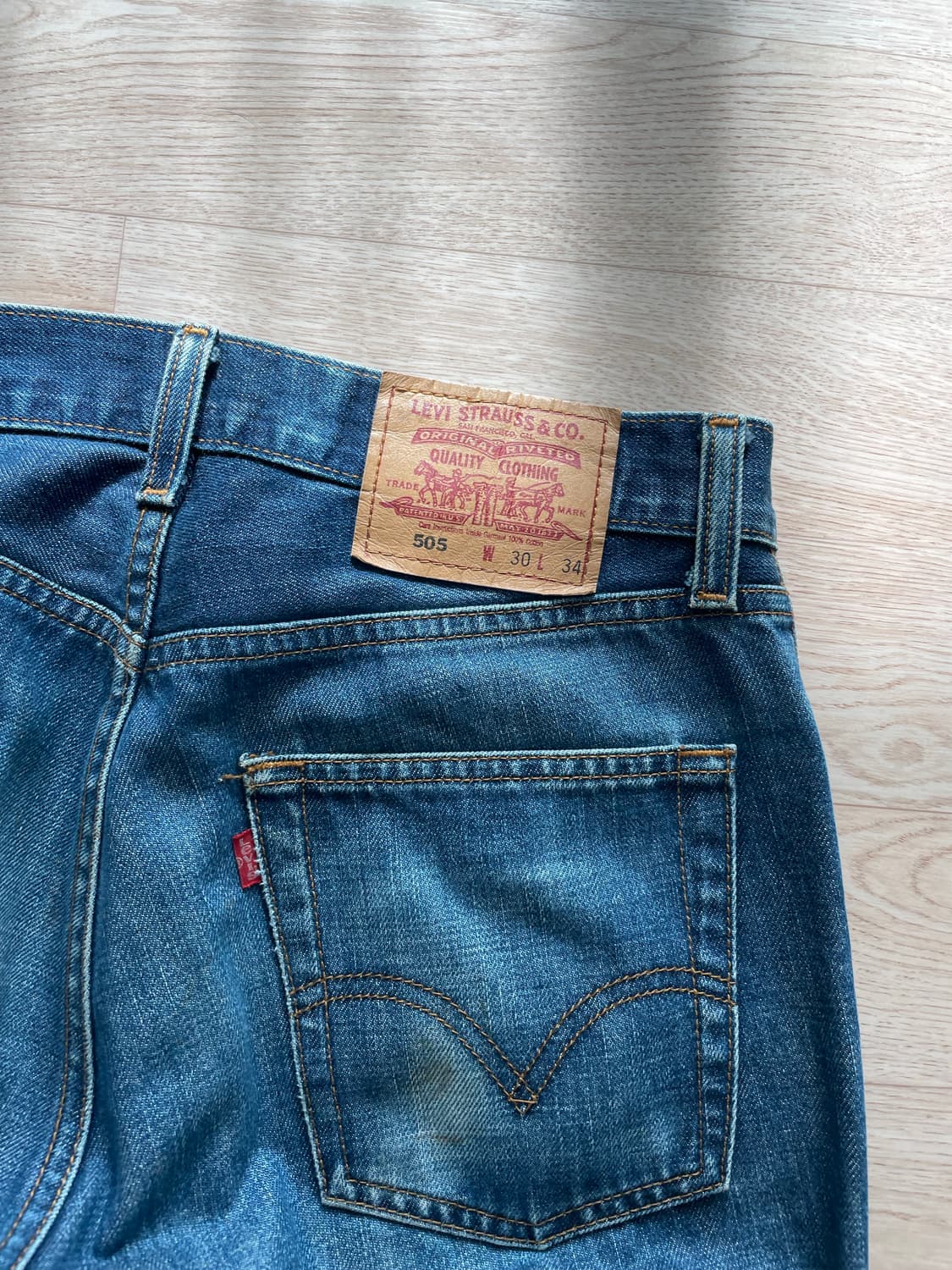 리바이스 505 w30 L34 상품이미지7