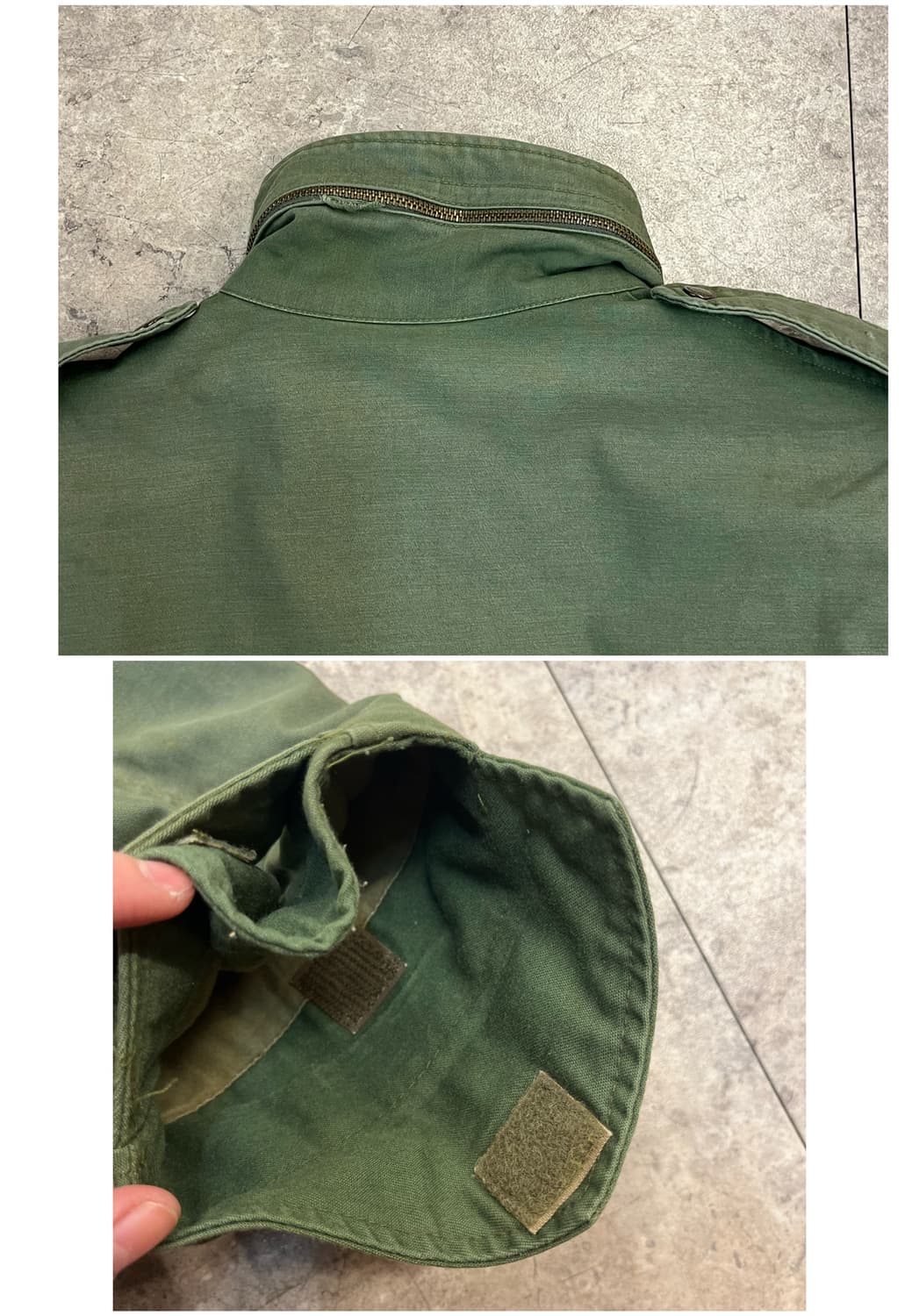 M-65 필드 자켓 카키 #csz2260 상품이미지8